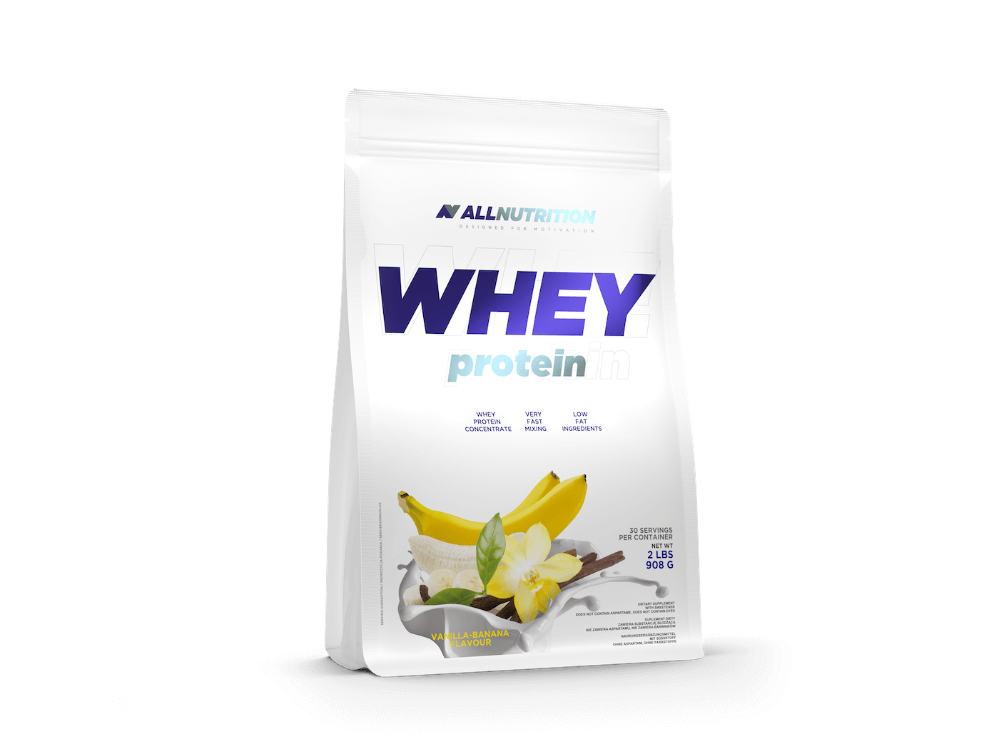 Allnutrition Whey Protein - Vanilla Banana 908g
