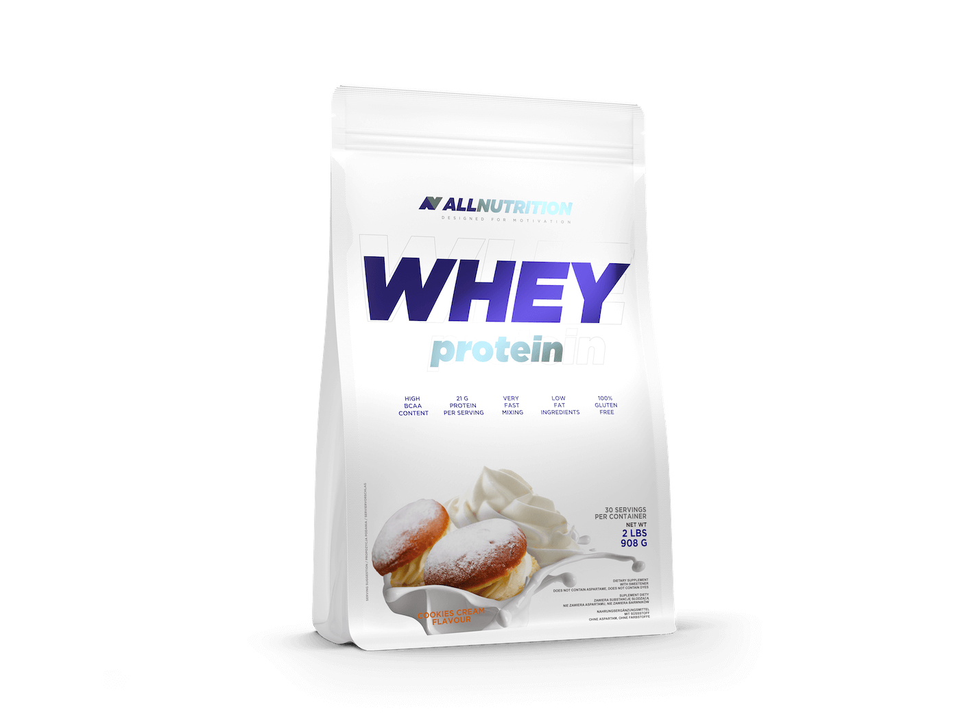 Allnutrition Whey Protein - Cookie Cream 908g