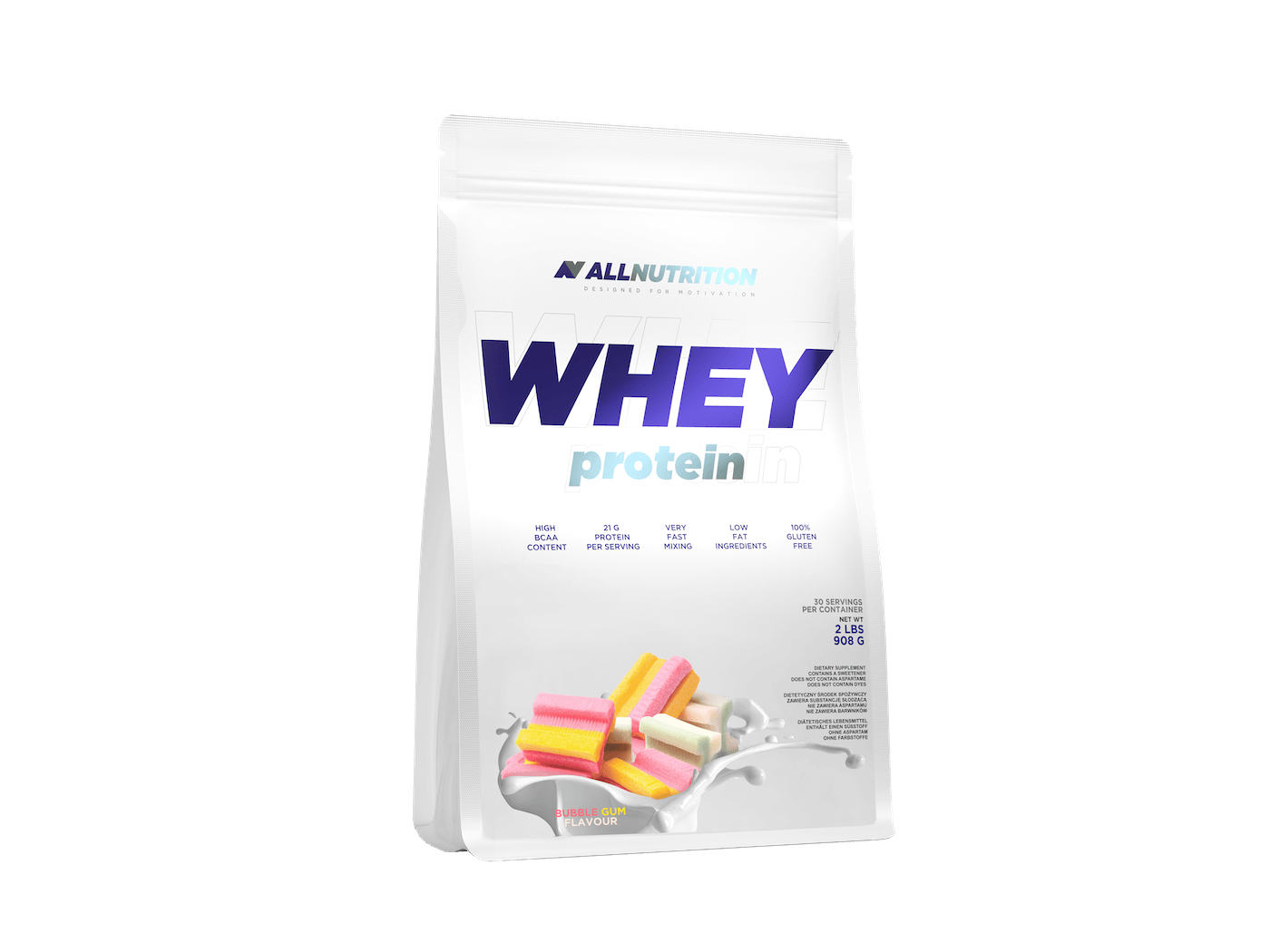 Allnutrition Whey Protein - Bubble Gum 908g
