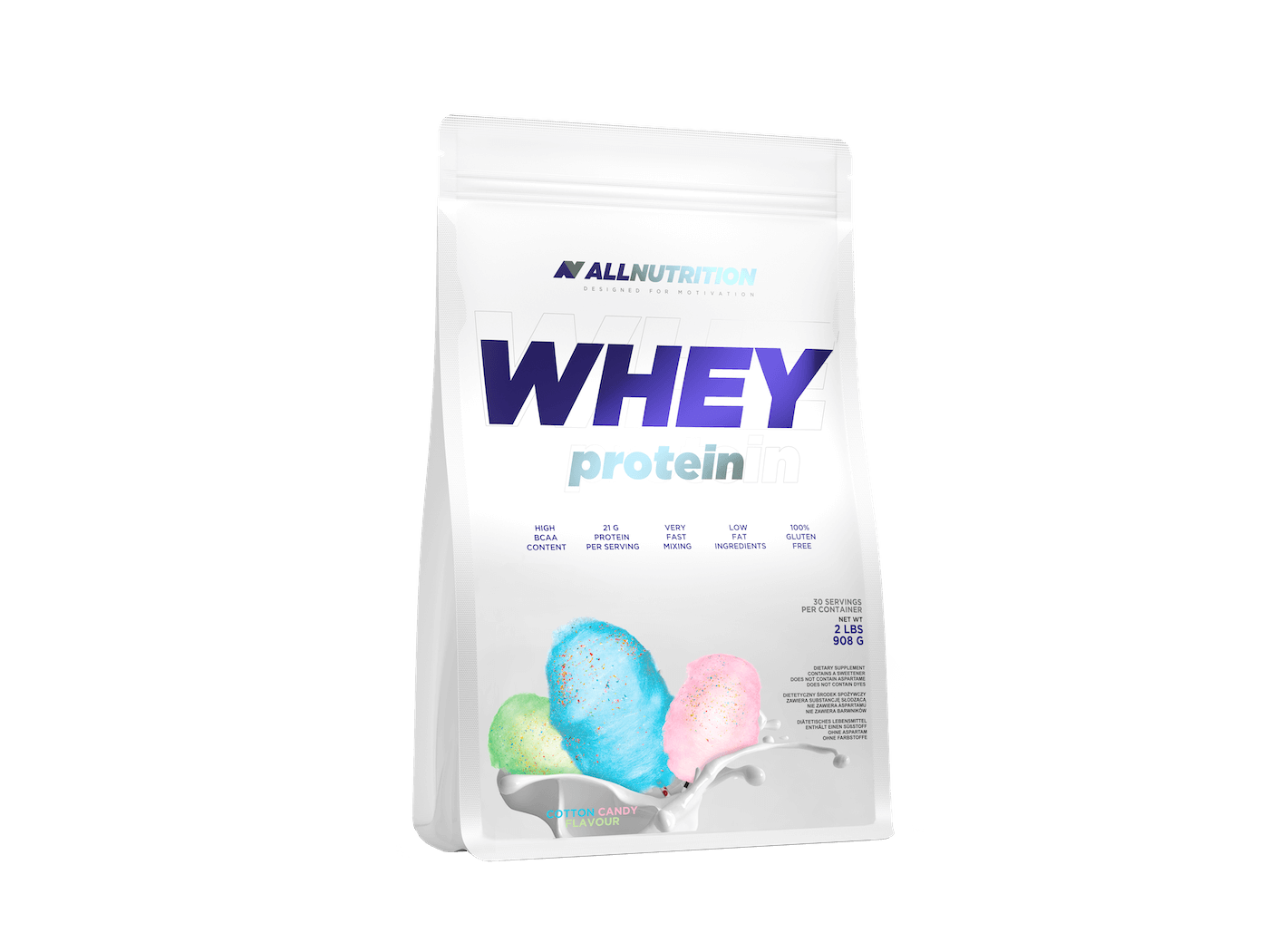 Allnutrition Whey Protein - Cotton Candy 908g