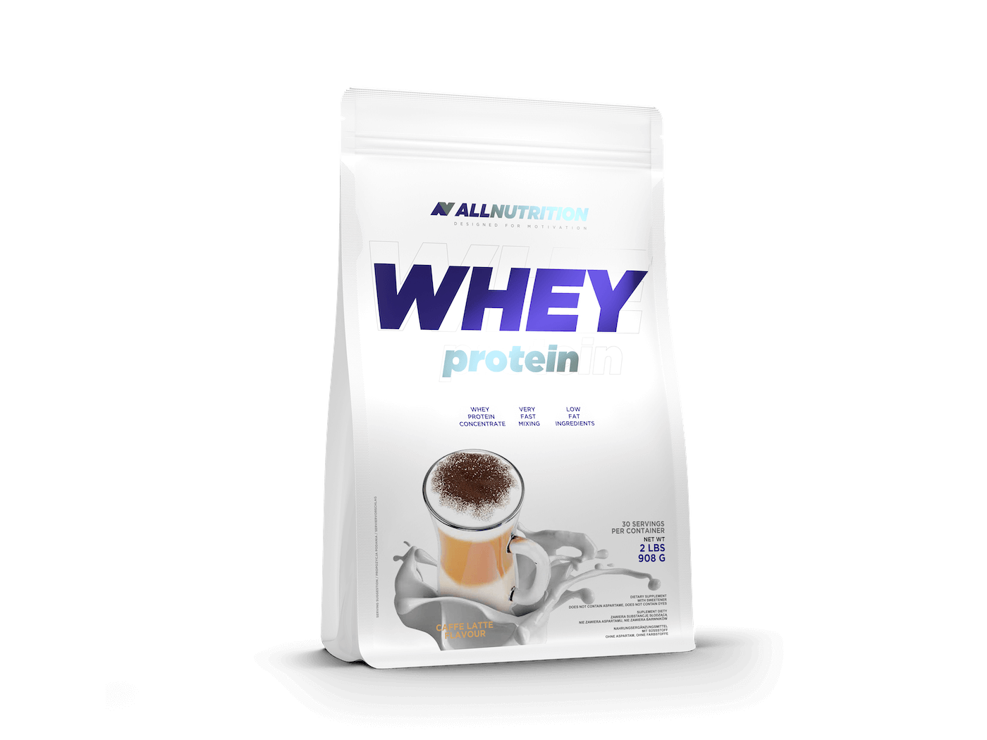 Allnutrition Whey Protein - Caffe Latte 908g