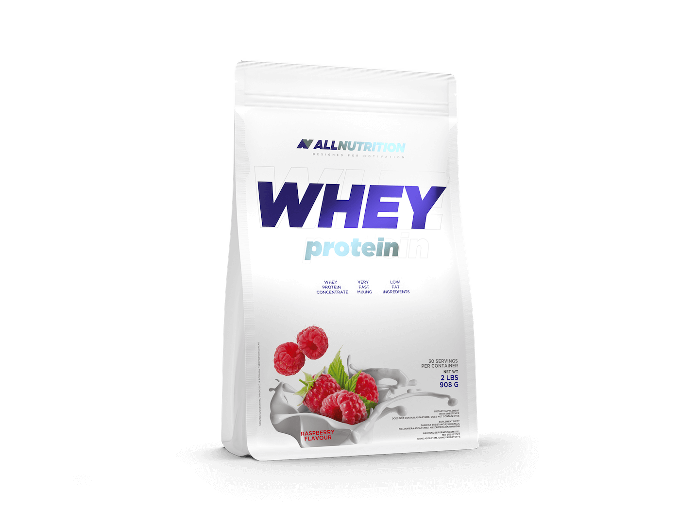 Allnutrition Whey Protein - Raspberry 908g