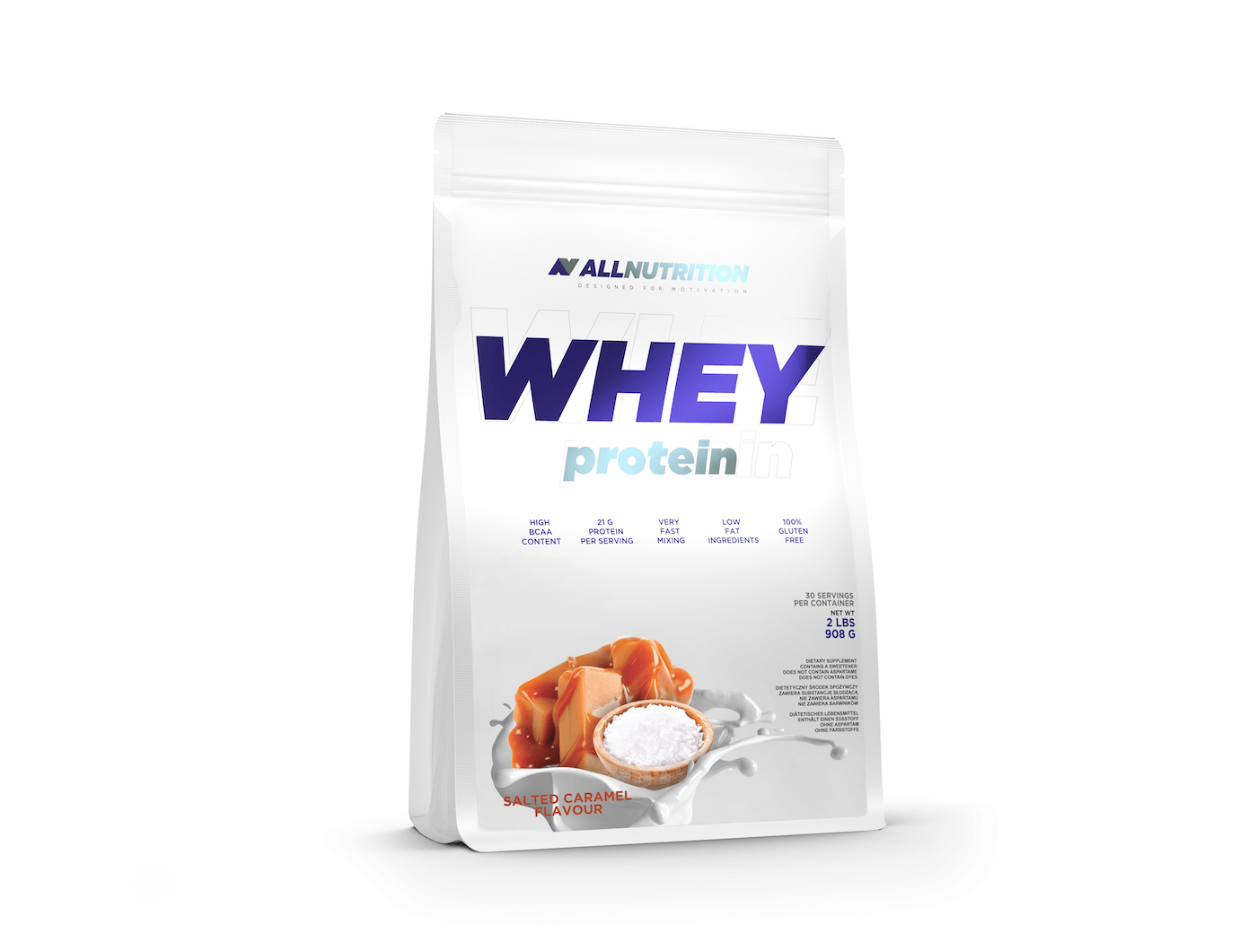 Allnutrition Whey Protein - Salted Caramel 908g