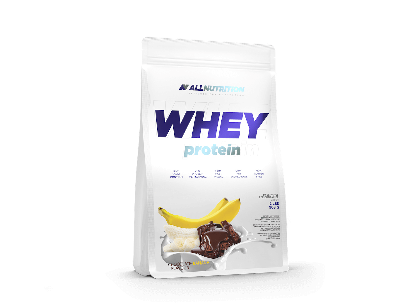 Allnutrition Whey Protein - Chocolate Banana 908g