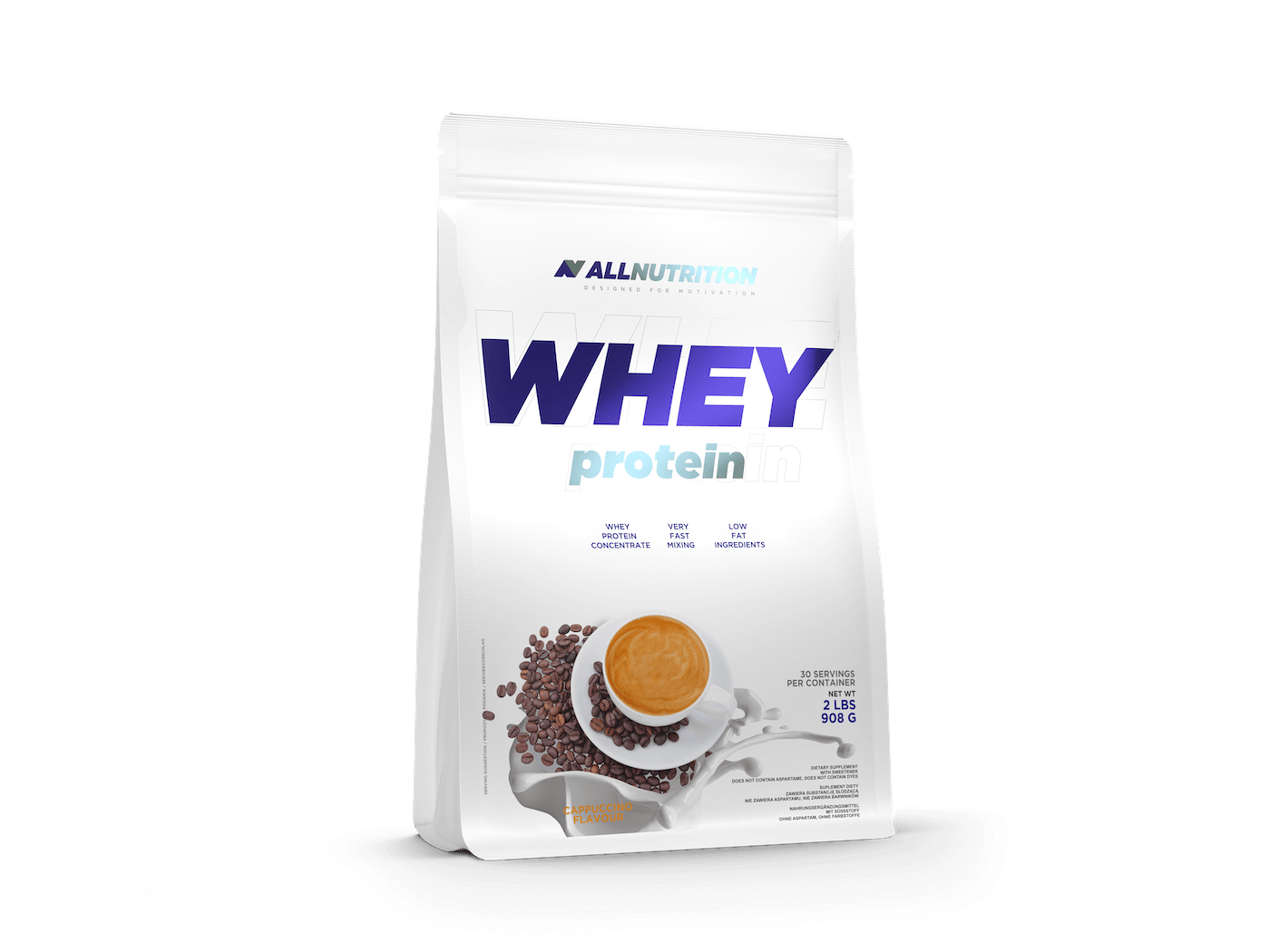 Allnutrition Whey Protein - Cappuccino 908g