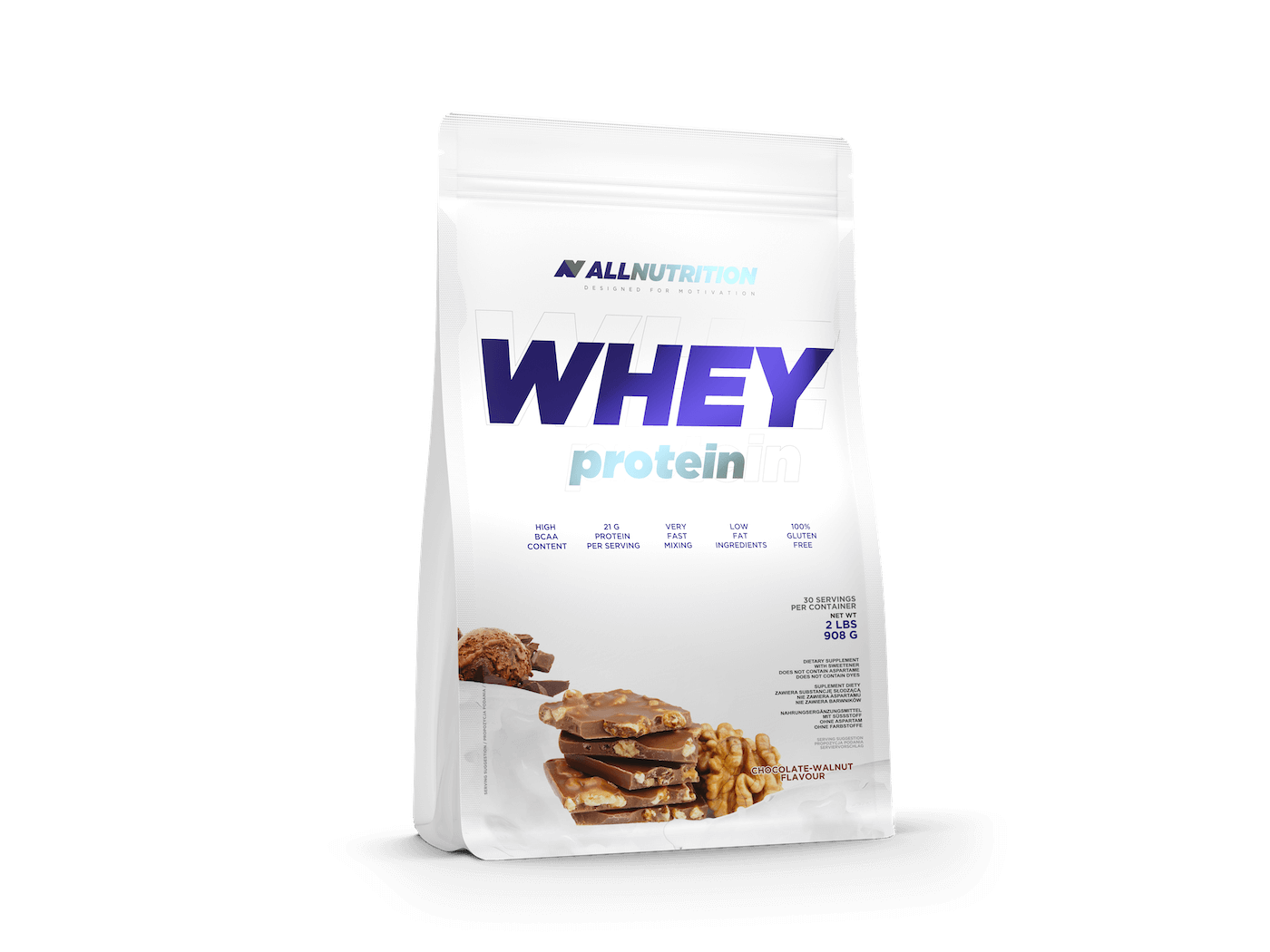 Allnutrition Whey Protein - Chocolate Nut 908g