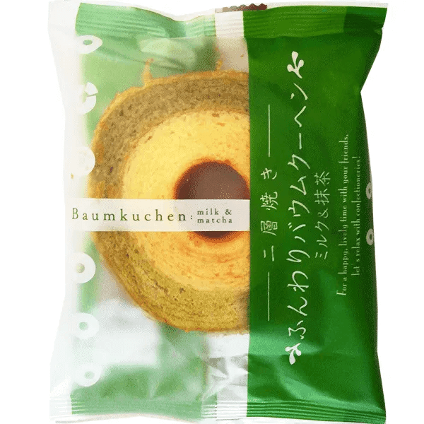 Läs mer om Taiyo Baumkuchen Cake Matcha 60g