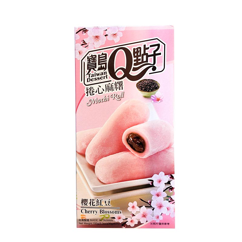 Läs mer om Taiwan Dessert - Mochi Roll Sakura 150g