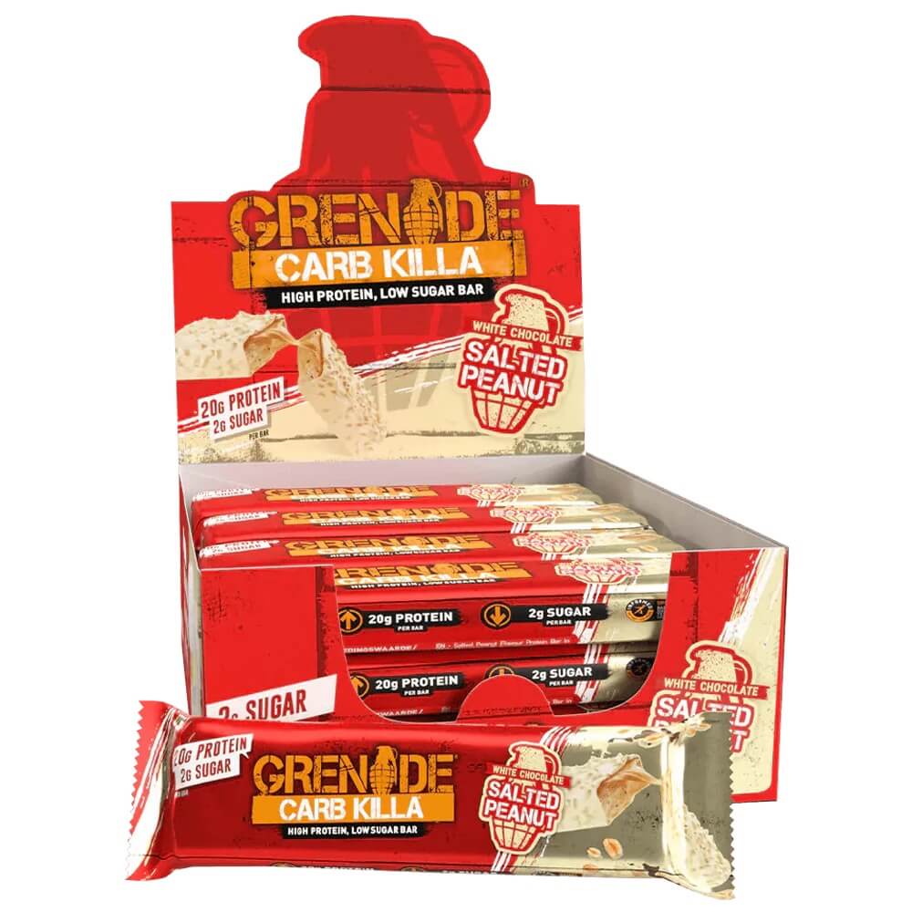 Grenade Protein Bar White Chocolate Salted Peanut 60g x 12st