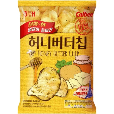Läs mer om Haitai Calbee Honey Butter Chips 60g