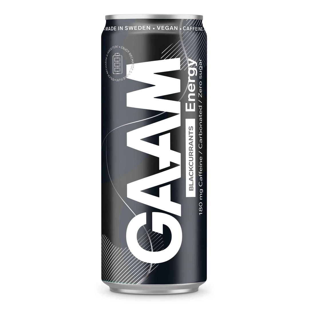 Läs mer om GAAM Energy - Blackcurrants 33cl