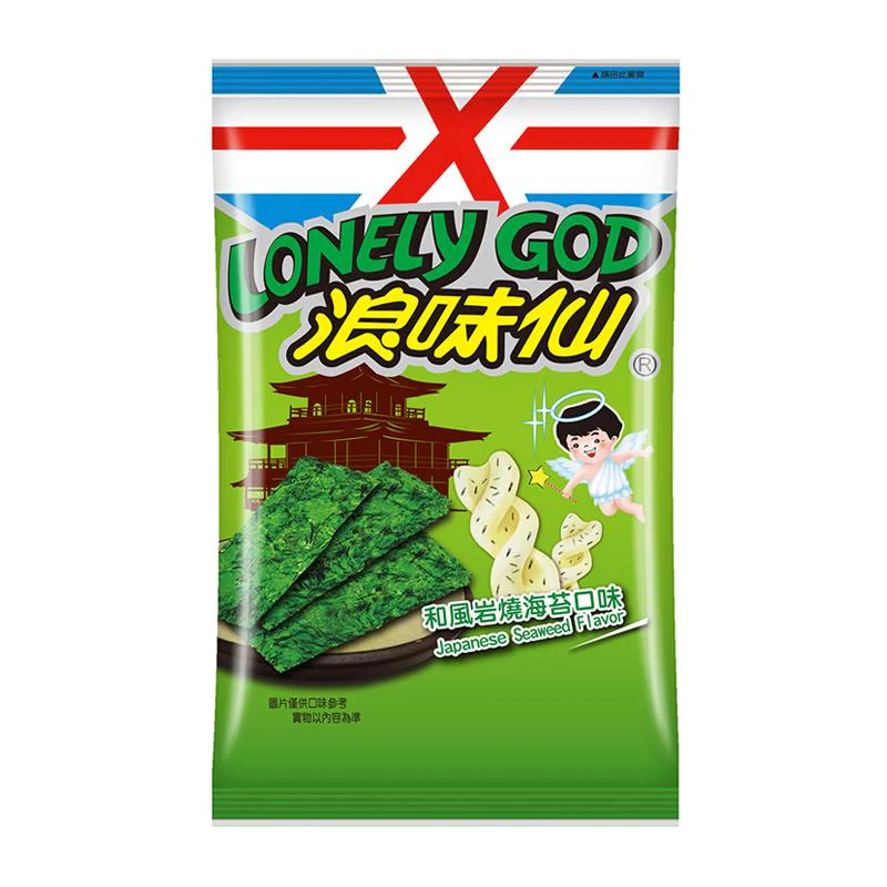 Lonely God Potato Twists Seaweed Flavour 42g