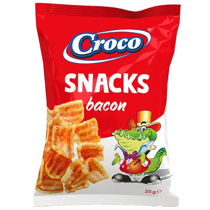 Croco Snacks Bacon 50g