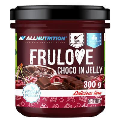 Läs mer om Allnutrition Frulove Choco In Jelly - Cherry 300g