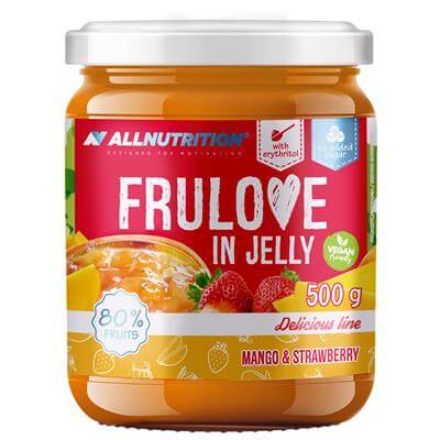 Läs mer om Allnutrition Frulove In Jelly - Mango & Strawberry 500g