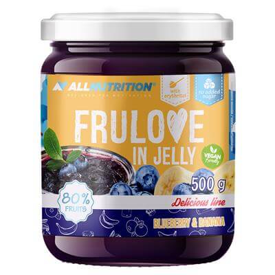 Läs mer om Allnutrition Frulove In Jelly - Blueberry & Banana 500g