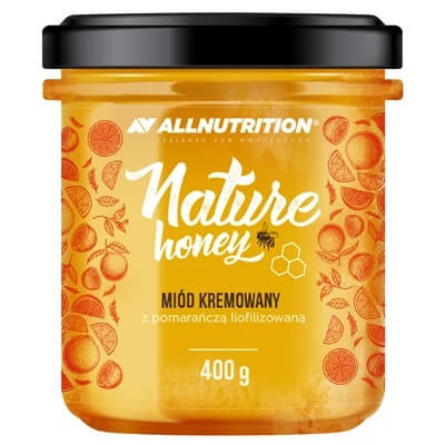 Läs mer om Allnutrition Nature Honey - Orange 400g