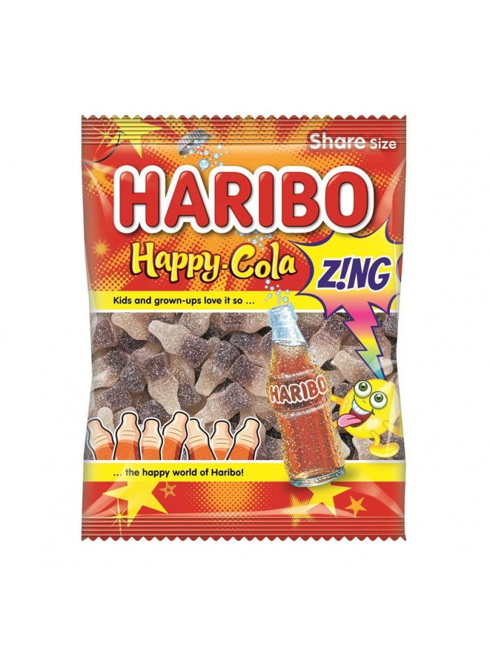 Läs mer om Haribo Happy Cola Zing 160g
