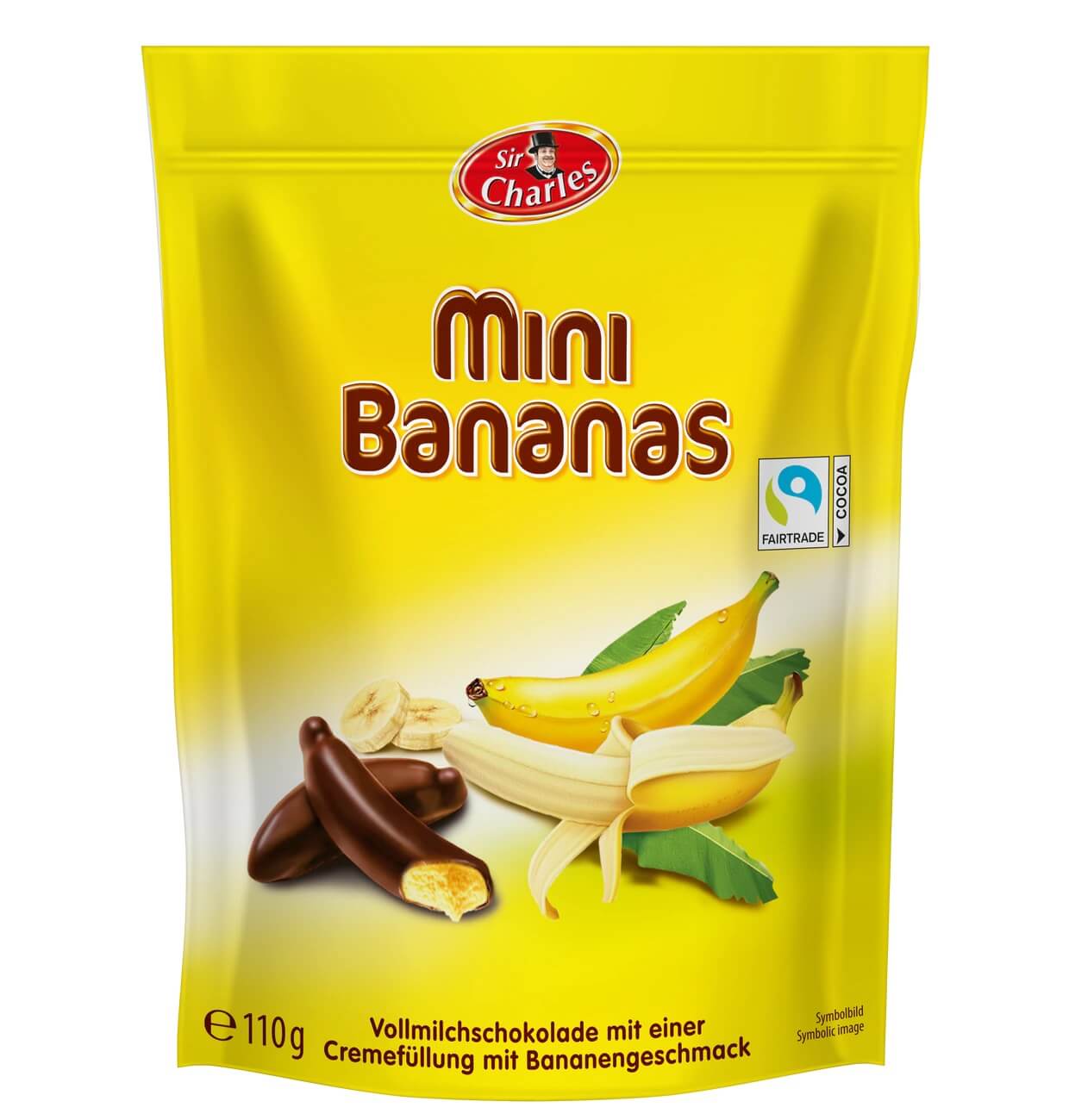 Läs mer om Sir Charles Chokladbananer Mini 110g