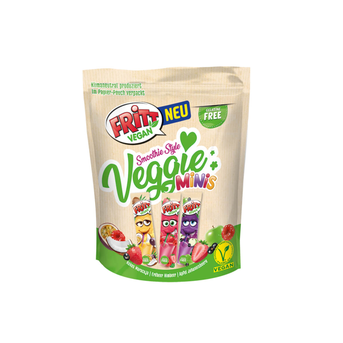 Fritt Veggie Minis - Smoothie Style 135g
