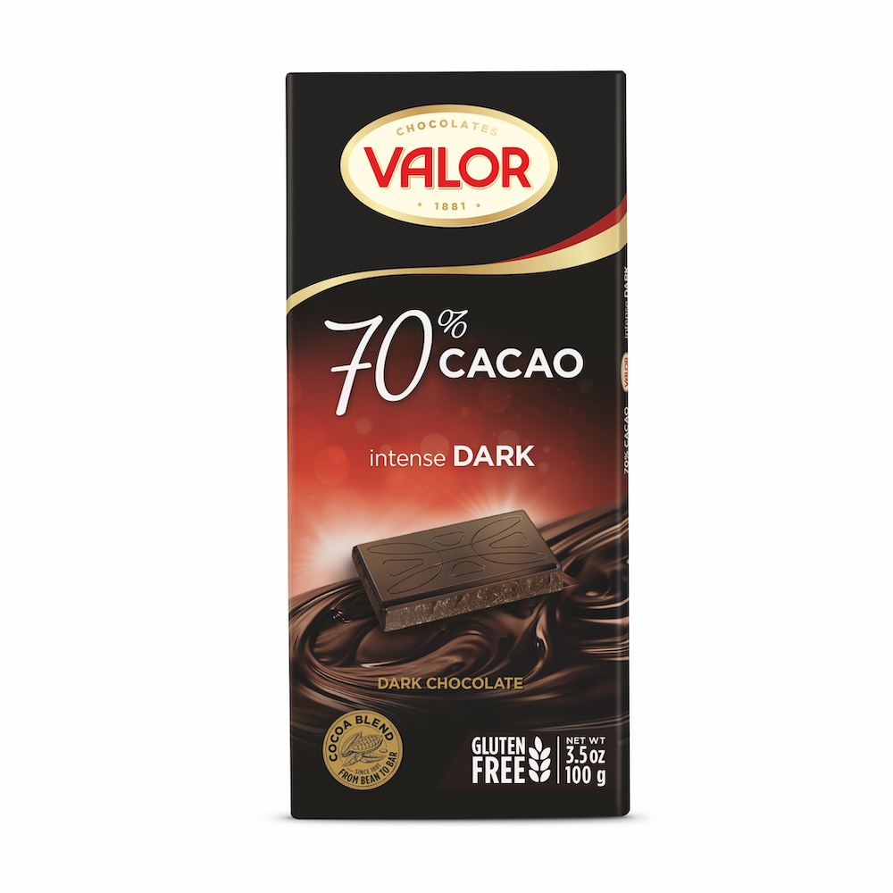 Läs mer om Valor 70% Mörk Choklad 100g