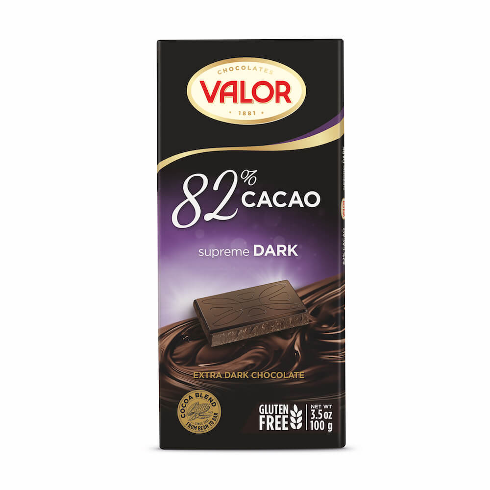 Läs mer om Valor 82% Mörk choklad 100g