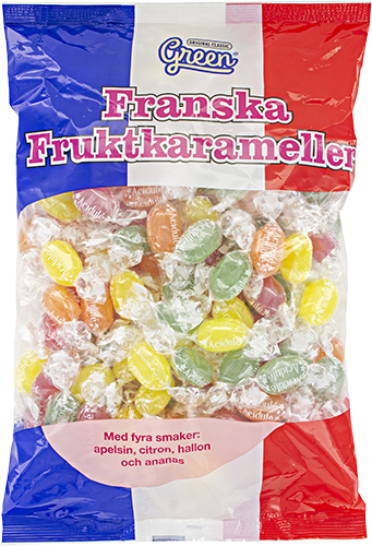 Läs mer om Franska Fruktkarameller 725g