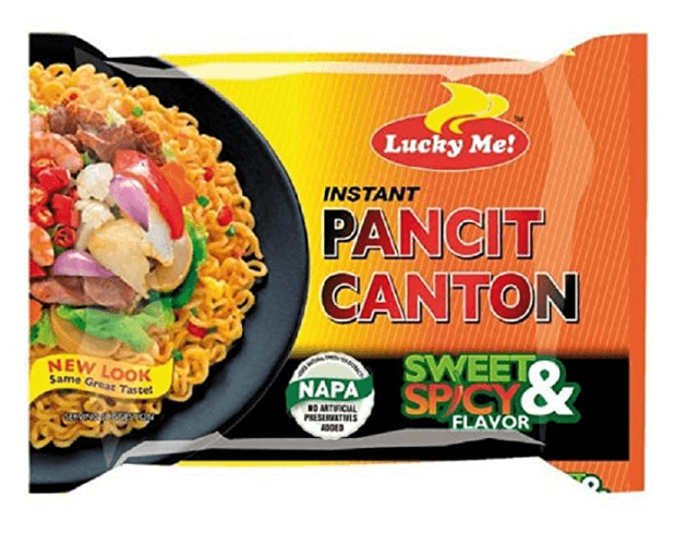 Läs mer om Pancit Canton Sweet & Spicy Flavor Noodles 60g