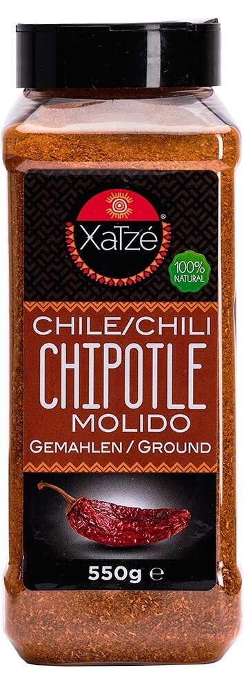Läs mer om Xatze Chilipulver - Chipotle Molido 550g