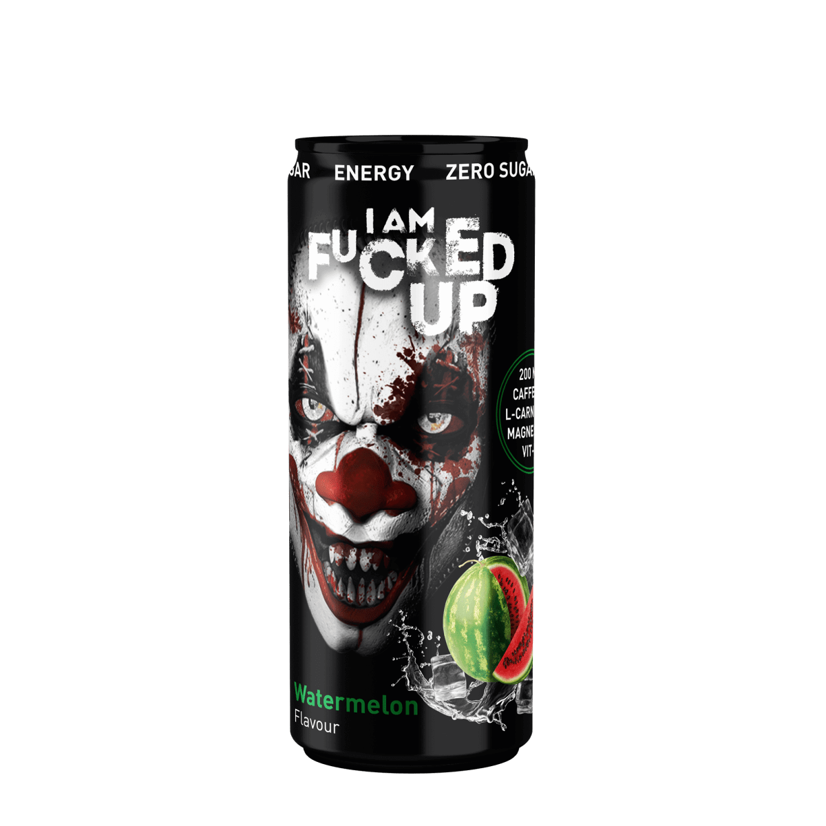 Produktfoto för F-ucked Up Energy Drink - Watermelon 33cl