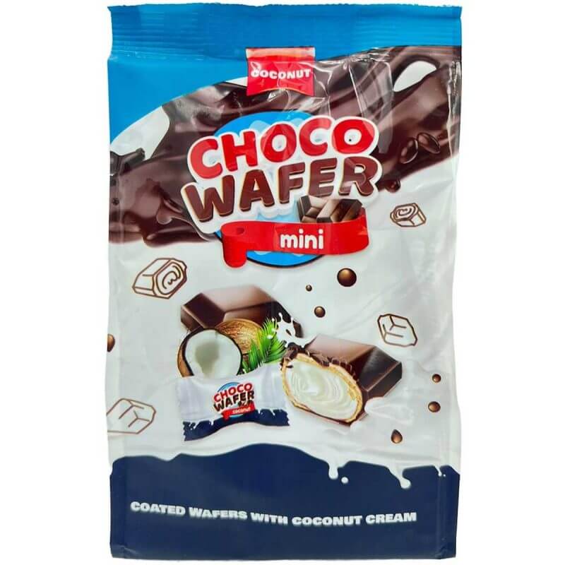 Läs mer om ANL Choco Wafer - Cocos 140g