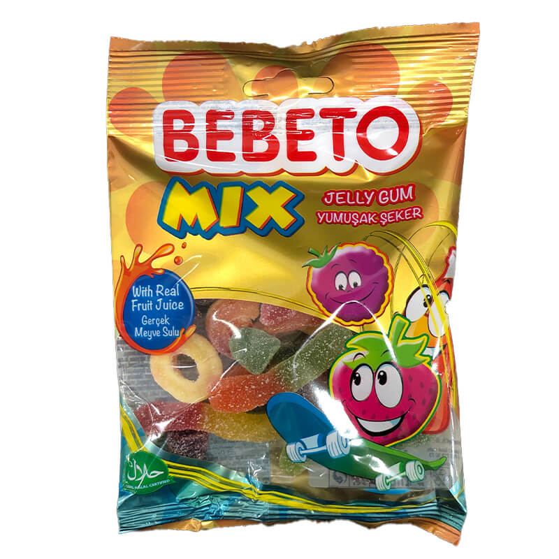 Läs mer om Bebeto Mix Sour 80g