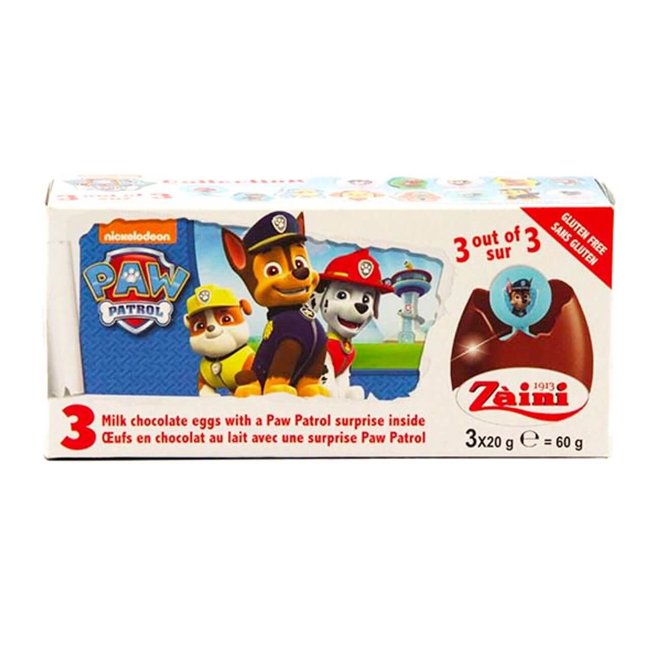 Läs mer om Paw Patrol Surprise Chokladägg 3-pack