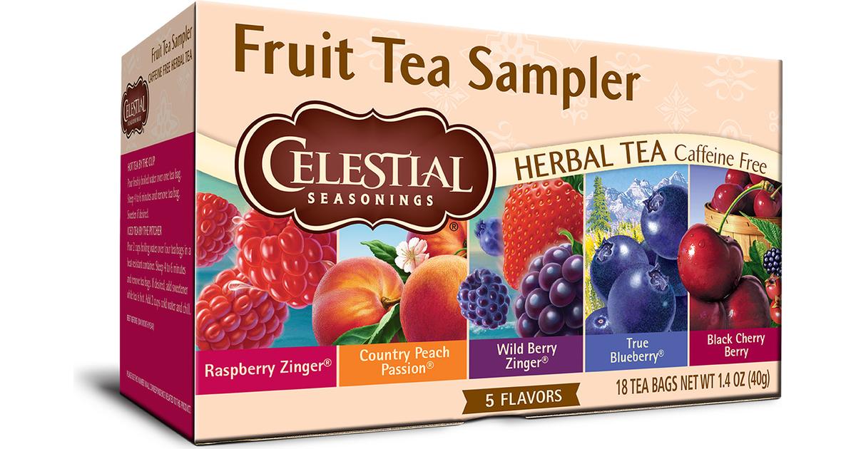 Läs mer om Celestial Seasonings - Fruit Tea Sampler 18st