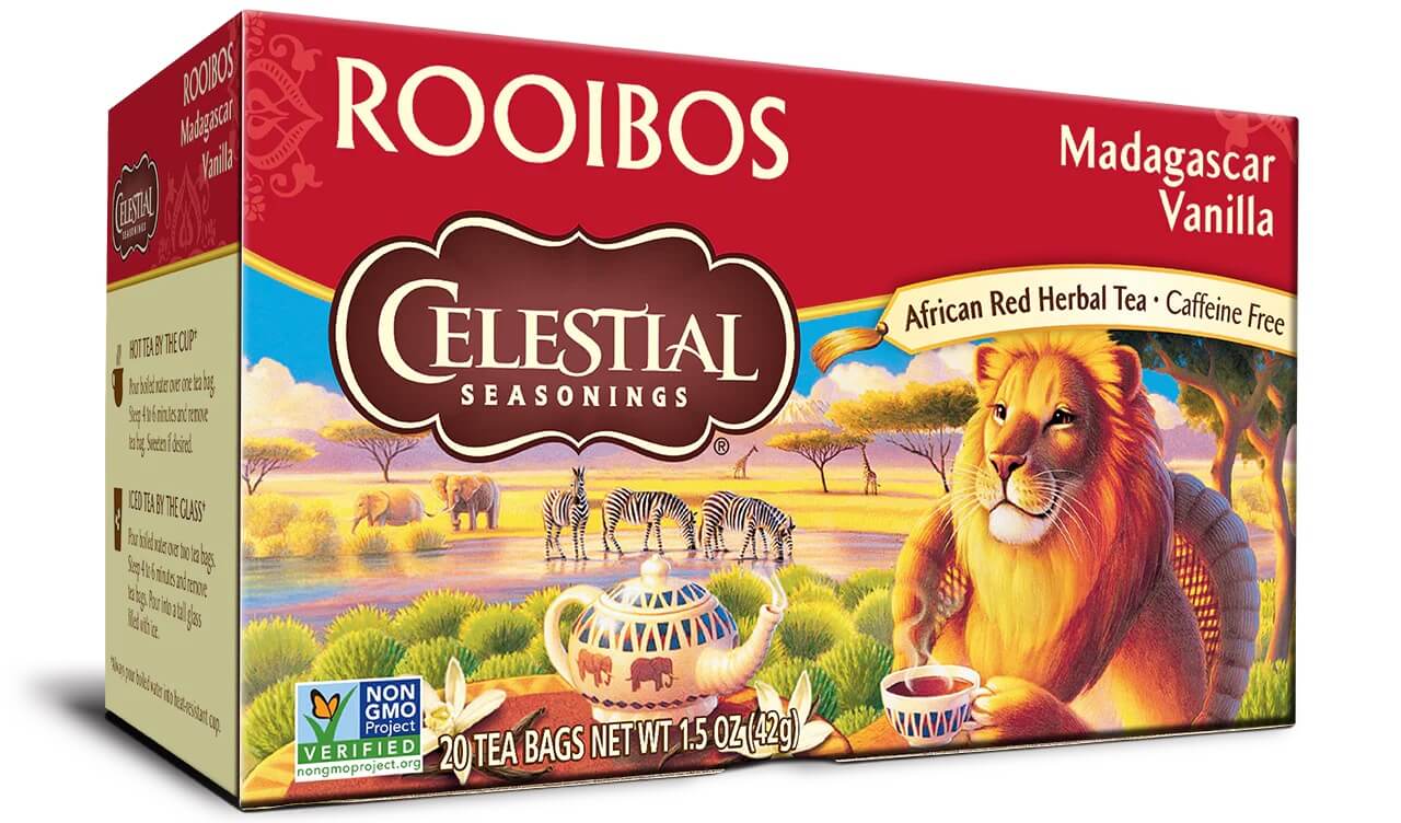 Läs mer om Celestial Seasonings - Rooibos Madagascan Vanilla 20st