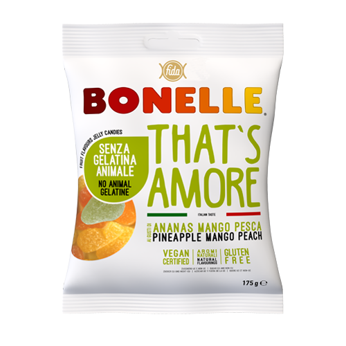 Läs mer om Bonelle - Ananas Mango Persika 175g