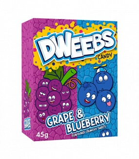 Läs mer om Dweebs Grape & Blueberry 45g