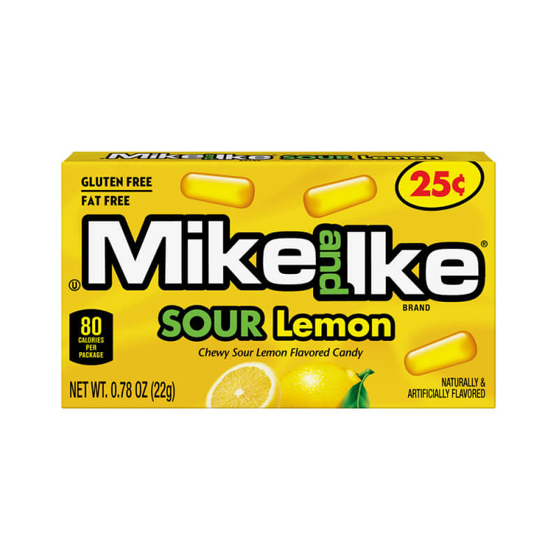 Mike and Ike Sour Lemon 22g