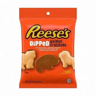 Reeses Dipped Animal Crackers 120g