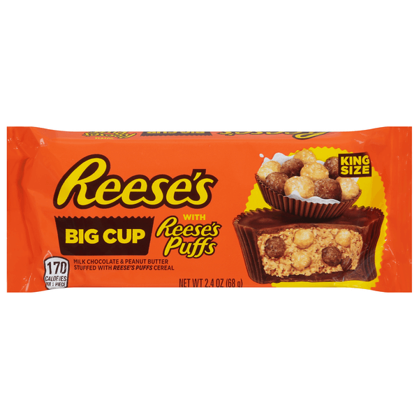 Reeses Big Cup with Reeses Puffs King Size 68g