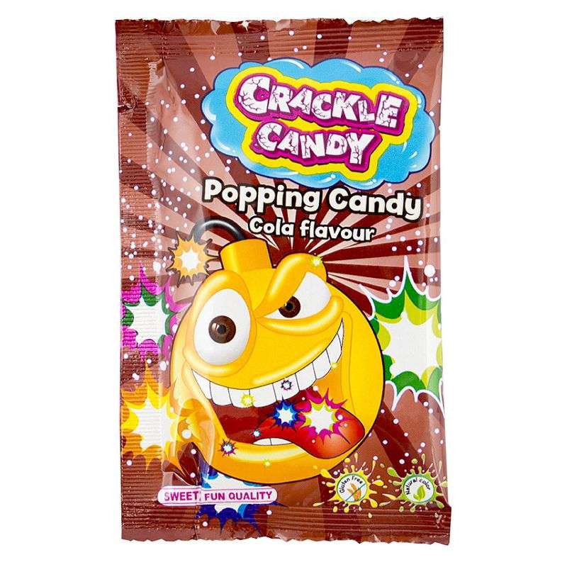 Läs mer om Crackle Candy - Cola 8g