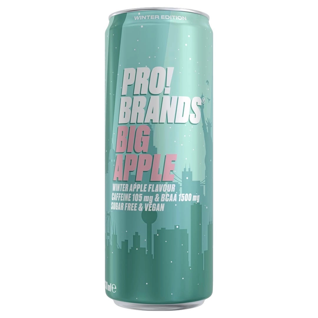 Läs mer om Pro Brands BCAA - Big Apple 33cl