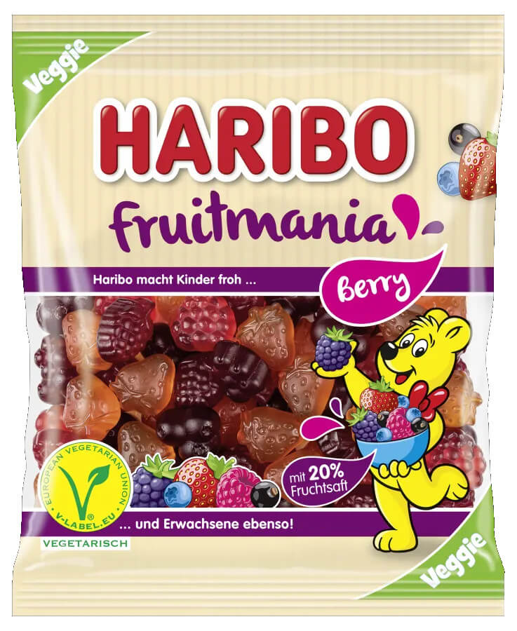 Läs mer om Haribo Fruitmania Berry 160g