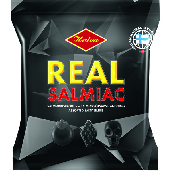 Läs mer om Halva Real Salmiac 120g