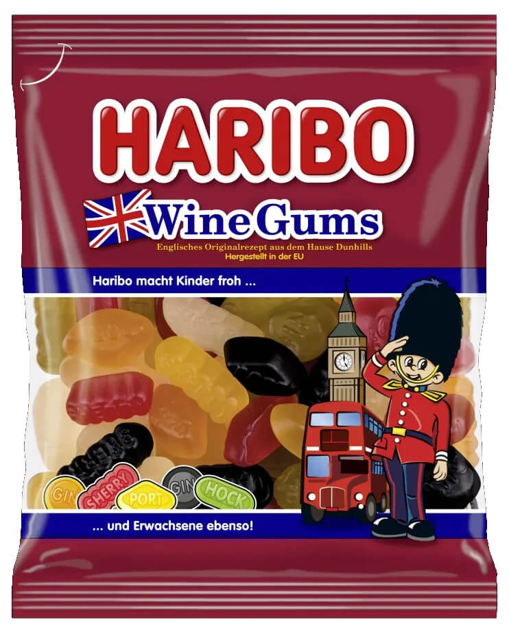 Haribo Wine Gums 175g