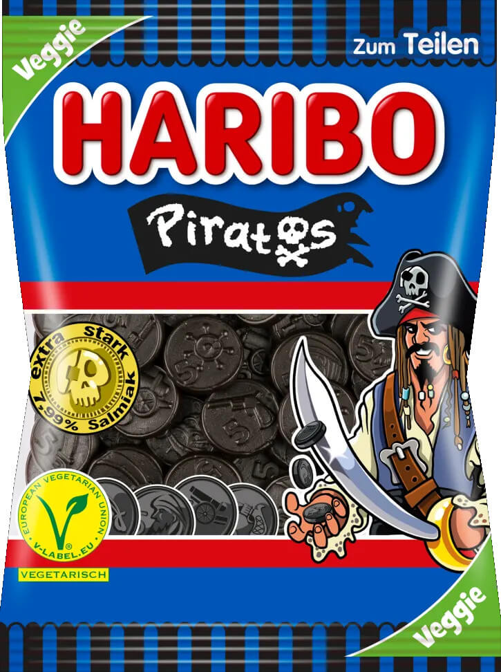 Läs mer om Haribo Piratos 175g