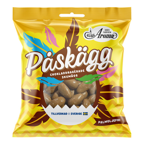 Läs mer om Aroma Chokladdragerade Påskägg 90g