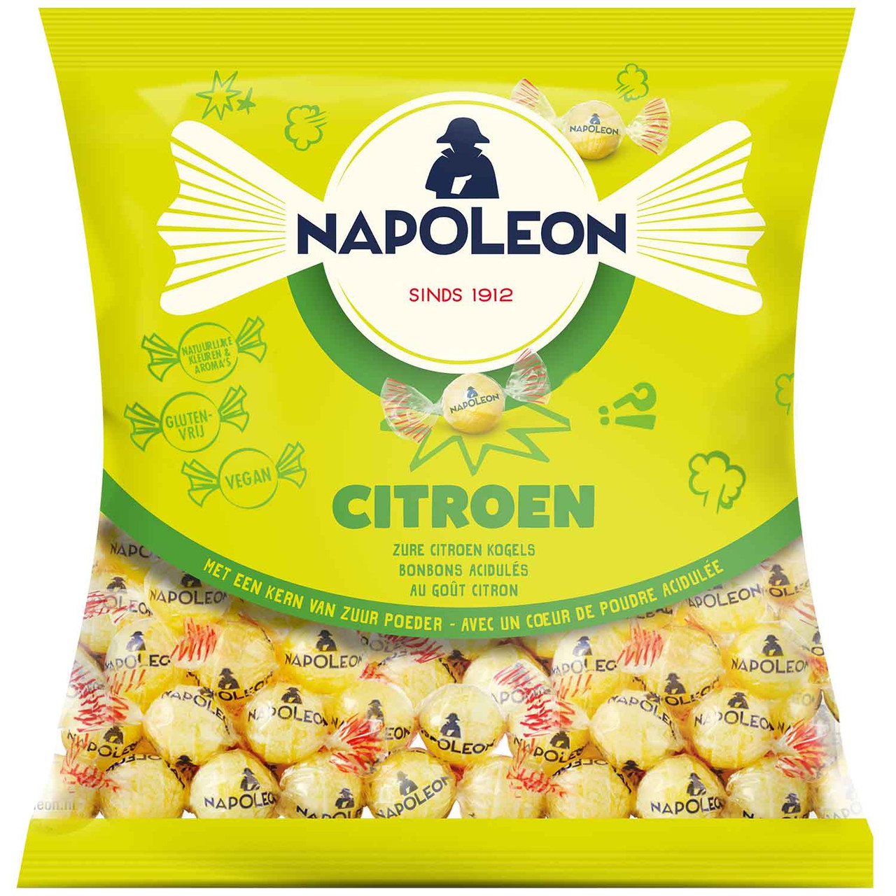 Napoleon Kanonkulor Citron 1kg