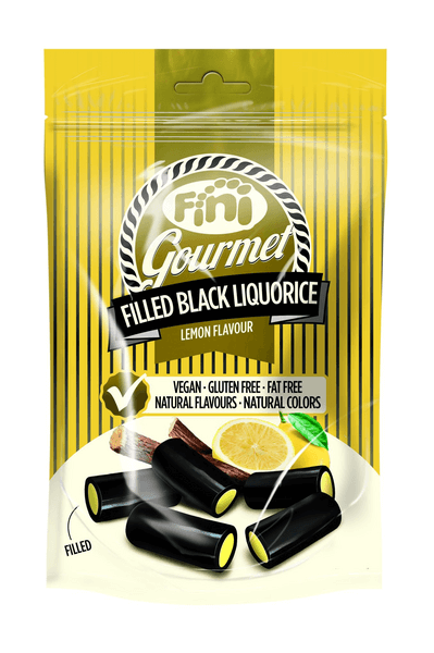 Läs mer om Fini Gourmet Lemon Liquorice 180g
