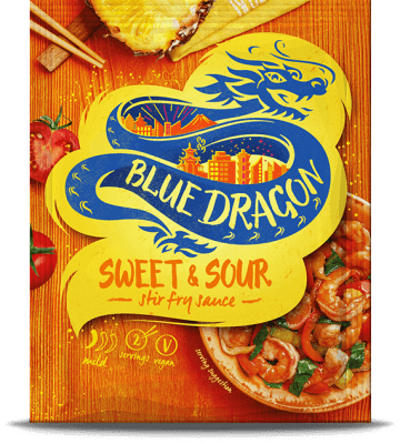 Läs mer om Blue Dragon Sweet Sweet & Sour Stir Fry Sauce 120g